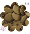 Pressions KAM - Rondes T5 Brillantes - Bronze Or - B11