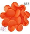 Pressions KAM - Rondes T5 Brillantes - Orange - B55