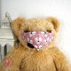 Masque de protection avec valve respiratoire - Souris rose - Taille S - Enfant