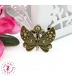 Charm / Pendentif - Papillon fleuri