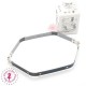 Fermoir Clic Clac - 30 cm - Argent