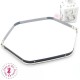 Fermoir Clic Clac - 45 cm - Argent