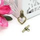 Charm / Fermoir Coeur Heidi