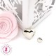 Rivet - Coeur - 16 mm - Argent