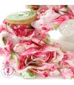Fleurs chiffon - Rose Rio