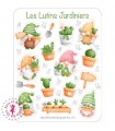 Autocollants/Stickers - Les Lutins Jardiniers