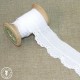 Broderie anglaise "Petits ronds" - Blanc - 3 cm