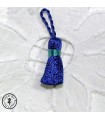 Mini pompon - Bleu / Turquoise
