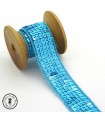 Ruban Sequins - Turquoise - 23 mm