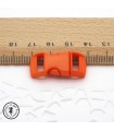 Boucle à clips - Sangle de 10 mm - Orange