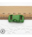 Boucle à clips - Sangle de 10 mm - Vert clair