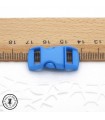 Boucle à clips - Sangle de 10 mm - Bleu clair