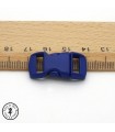 Boucle à clips - Sangle de 10 mm - Bleu