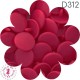 Pressions Kam - Rondes T5 Brillantes - Framboise - D312