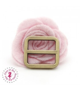 Boucle de réglage - 25 mm - Bronze