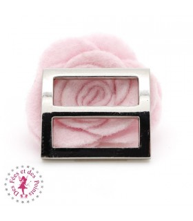 Boucle de réglage - 25 mm - Argent