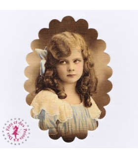 Etiquette thermocollante "Emilie"