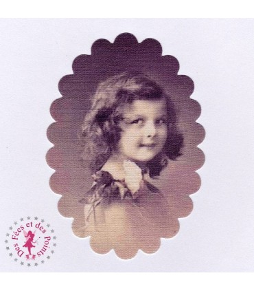 Etiquette thermocollante "Charlotte"