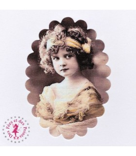 Motif thermocollant "Héloïse"