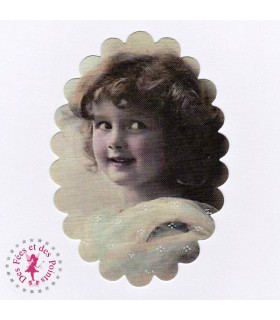 Etiquette thermocollante "Camille"