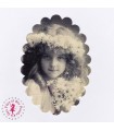 Motif thermocollant "Morgane"
