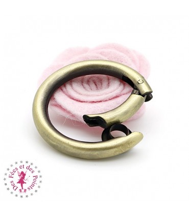 Anneau avec ouverture ø 42.5 mm - Bronze antique