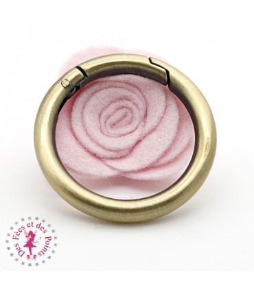 Anneau avec ouverture ø 46 mm - Bronze antique