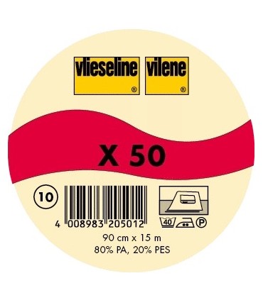 Entoilage "X50" (par 50 cm)