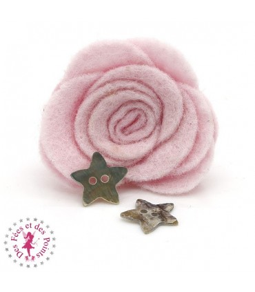 Etoile en nacre - 13 mm