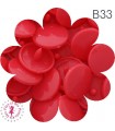 Pressions KAM - Rondes T5 Brillantes - Fuchsia - B33