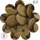 Pressions KAM - Rondes T5 Brillantes - Bronze Or - B11