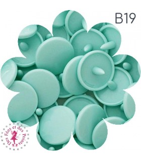 Pressions KAM - Rondes T5 Brillantes - Menthe - B19