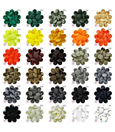 Pressions KAM - Rondes T5 Brillantes - Nuancier 2