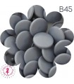 Pressions KAM - Rondes T5 Brillantes - Gris Argent - B45