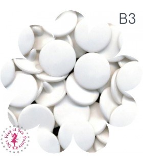 Pressions KAM - Rondes T5 Brillantes - Blanc - B3