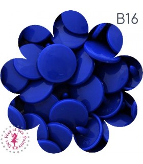 Pressions KAM - Rondes T3 Brillantes - Bleu Roi - B16