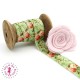 Elastique ruban - Liberty - Vert - 15 mm