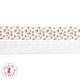 Elastique ruban - Cerises - Rouge & Blanc - 15 mm