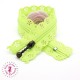 Fermeture éclair dentelle avec tirette 20/25 cm - Vert Flashy
