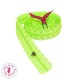 Fermeture éclair dentelle au mètre - Vert Flashy