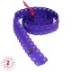 Fermeture éclair dentelle au mètre - Violet