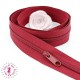 Fermeture éclair nylon au mètre - Rouge foncé