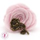 Pression métallique - Rose