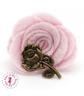 Pression métallique - Rose