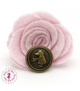 Pression métallique - Sunbonnet "Le Jardin"