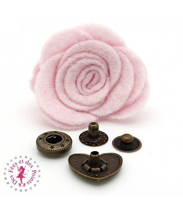 Pression métallique - Coeur