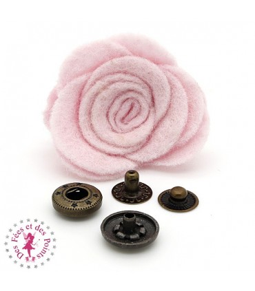 Pression métallique - Fleur Celtique