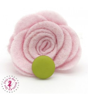 Pression métallique - Résine verte