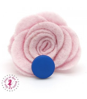 Pression métallique - Résine bleue