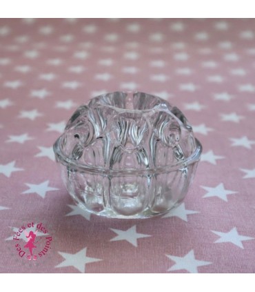 Pique Fleur en verre - Diamètre 7.5 cm